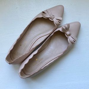 Kate spade light pink ballet flats